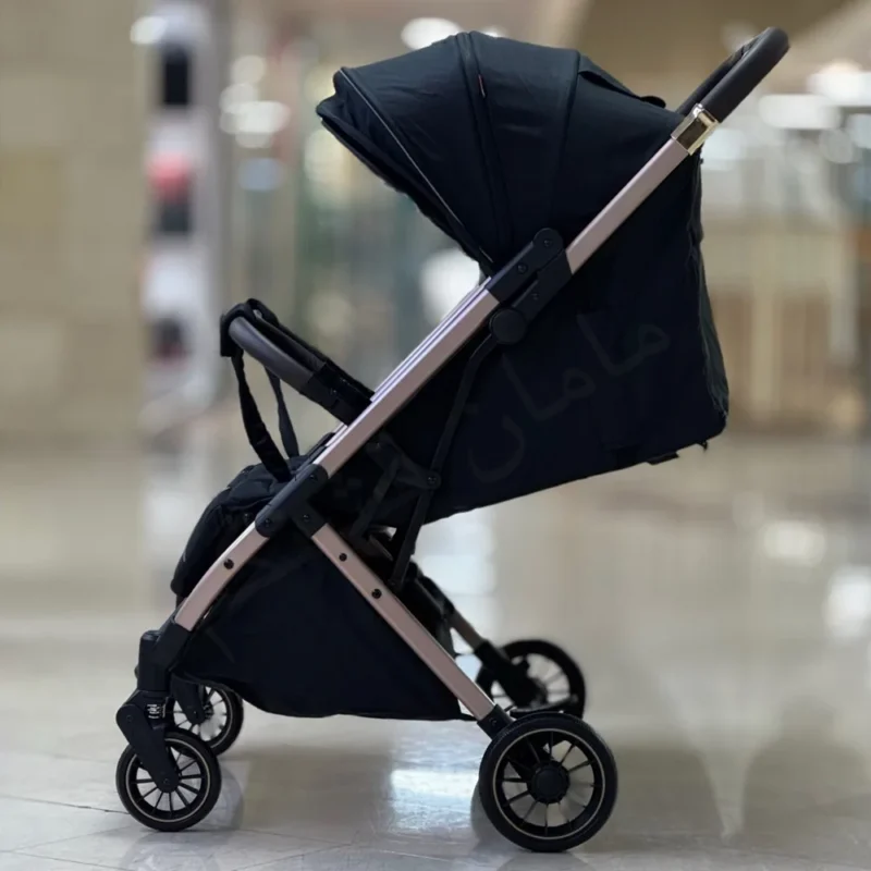 کالسکه کیدیلو مدل D900 دسته دوطرفه چهار چرخ 360 درجه