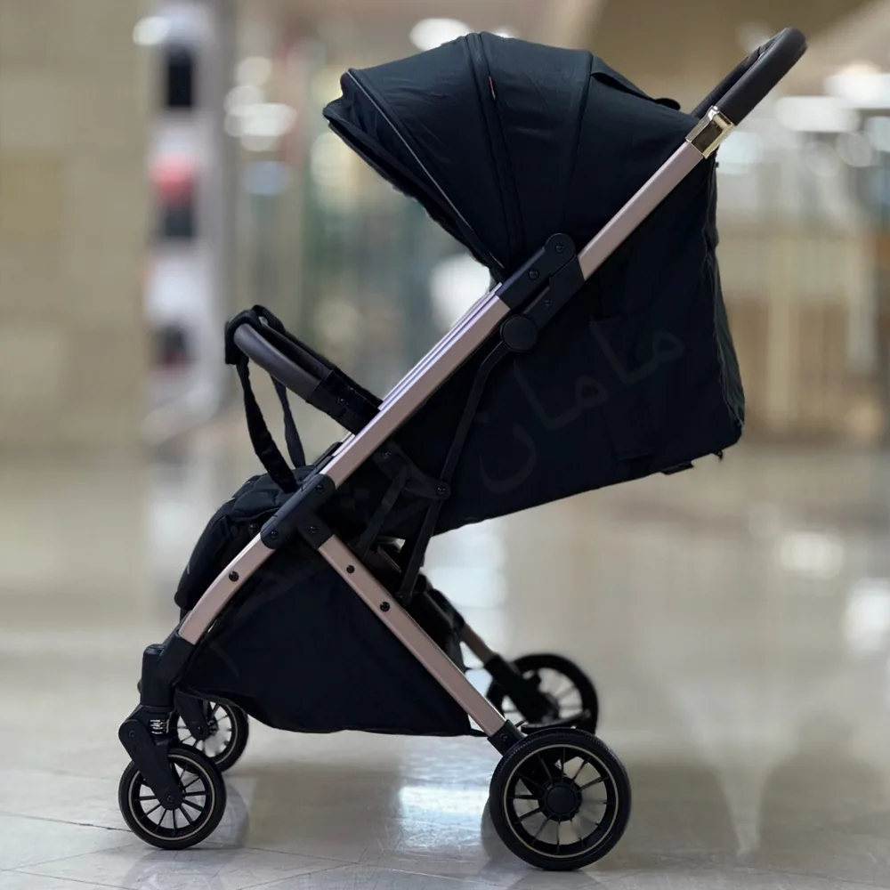 کالسکه کیدیلو مدل D900 دسته دوطرفه چهار چرخ 360 درجه