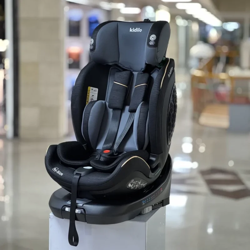 صندلی ماشین کودک چرخشی 360 کیدیلو مدل G406b _ سایبان دار
