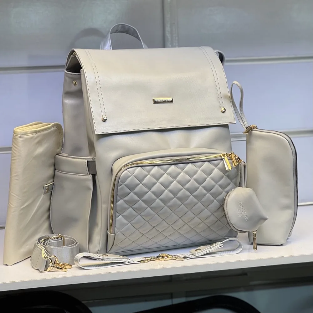 کیف مادر و نوزاد ولنتینو valentino (کرم) – تصویر 3